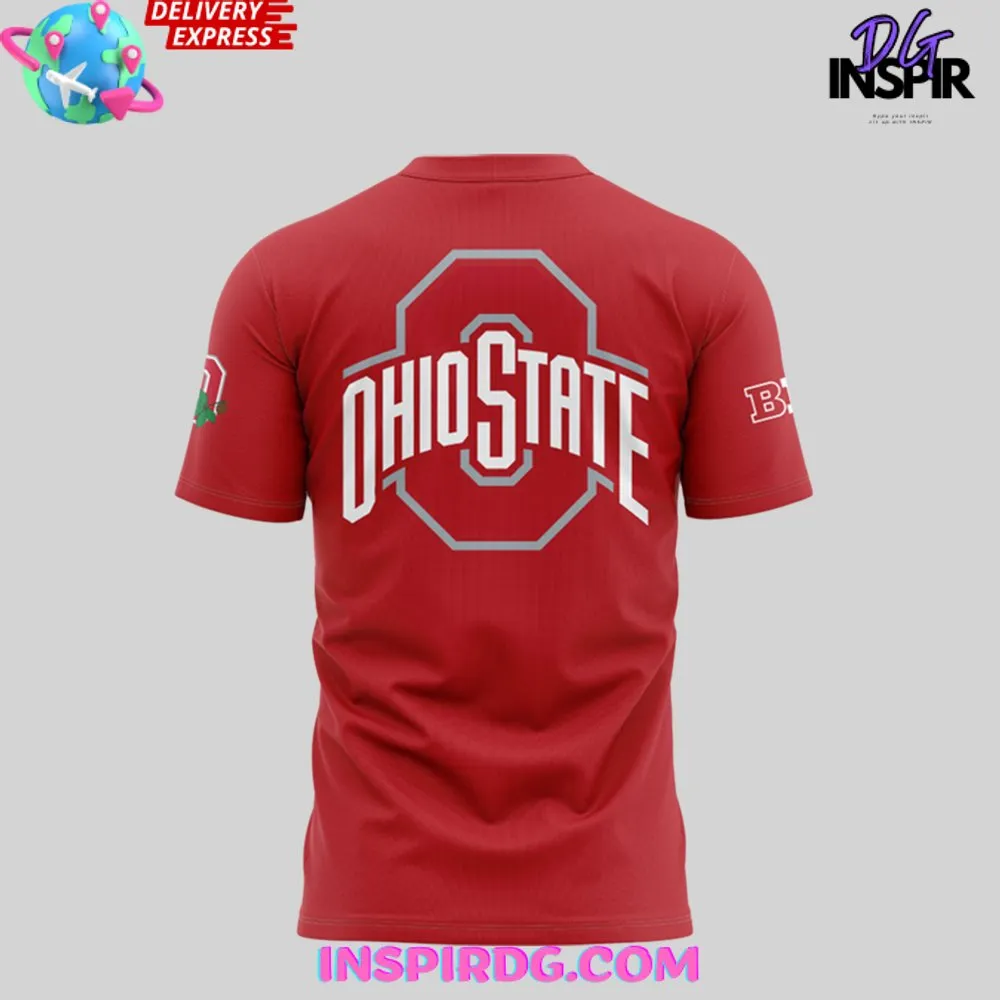 -Ohio State Football Throwback Helmet T-Shirt