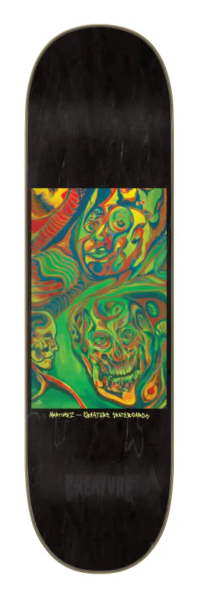 8.6in Martinez Time Warp Large Creature Skateboard Deck