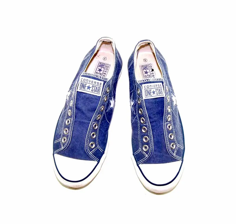 90s Blue One Star Converse Sneakers - 9