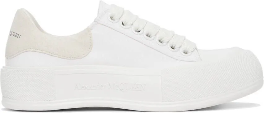 Alexander McQueen Deck Lace Plimsoll Sneakers