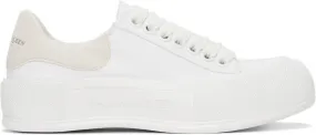 Alexander McQueen Deck Lace Plimsoll Sneakers