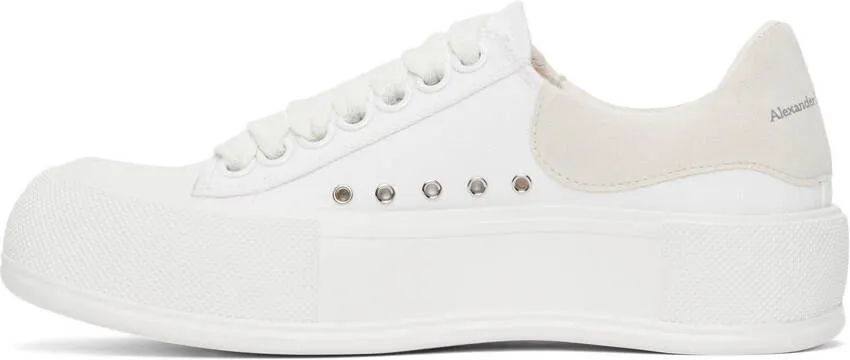 Alexander McQueen Deck Lace Plimsoll Sneakers