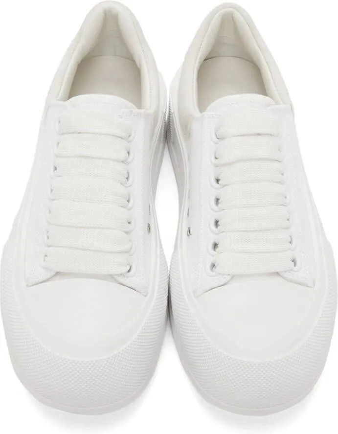 Alexander McQueen Deck Lace Plimsoll Sneakers