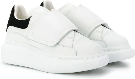 Alexander McQueen Kids Oversized sneakers White