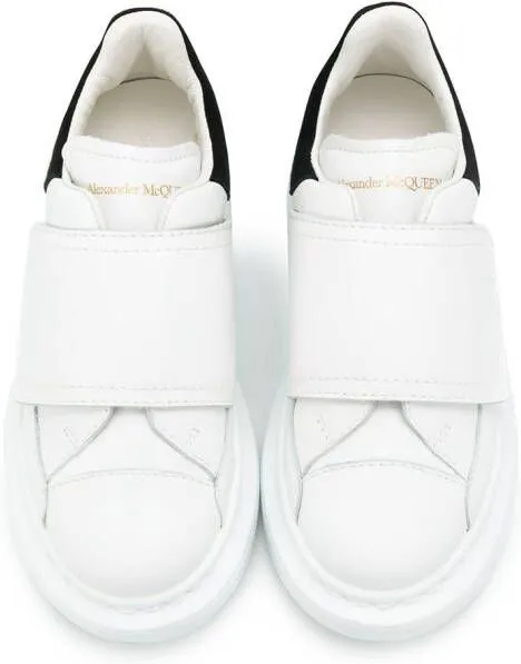 Alexander McQueen Kids Oversized sneakers White