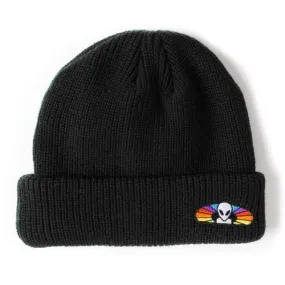 Alien Workshop Skateboard Beanie Spectrum Embroidered Black