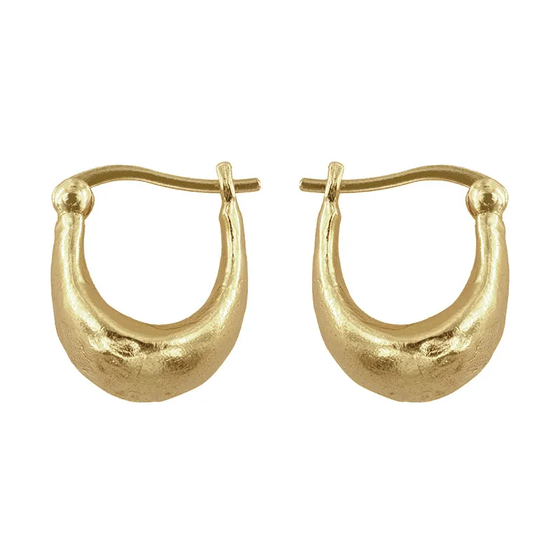 Antonis Hoop Earrings - 18K Gold Plated