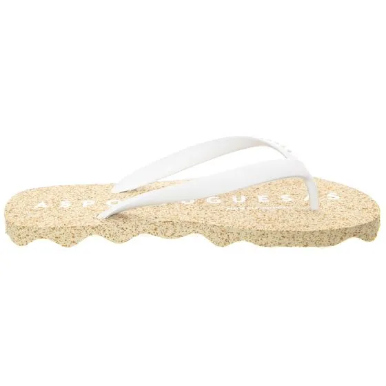 ASPORTUGUESAS W Base L Rubber Strape White Sandals