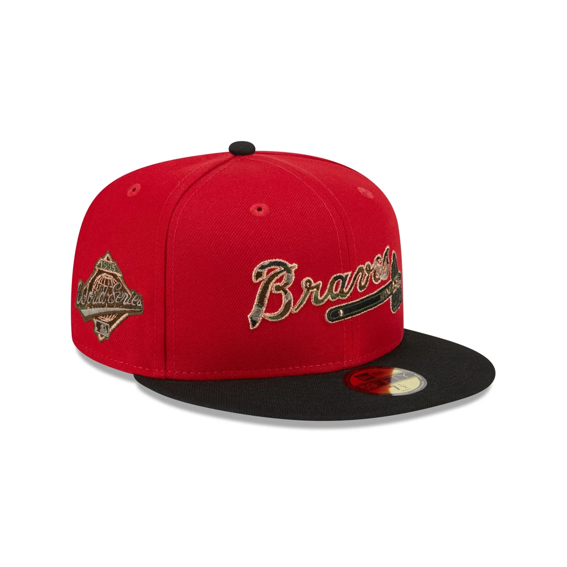 Atlanta Braves Camo Fill 59FIFTY Fitted Hat