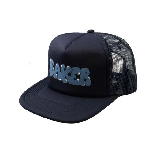 Baker Skateboard Hat Bubble Mesh Trucker Navy