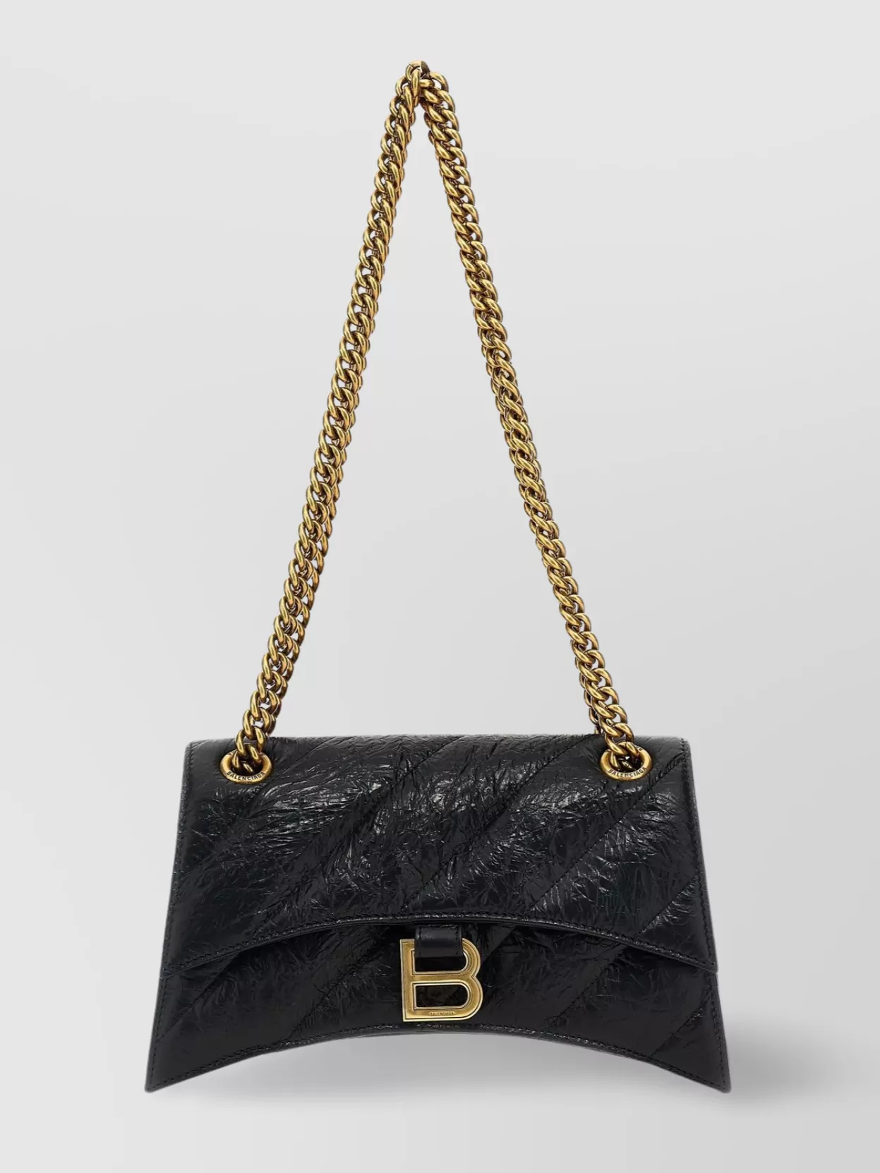 Balenciaga   's crush chain' quilted shoulder bag