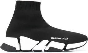 Balenciaga Speed 2.0 knitted sneakers Black