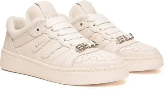 Bally Raise logo-print sneakers White