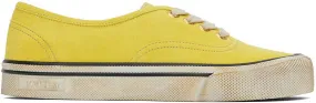 Bally Yellow Lyder Sneakers