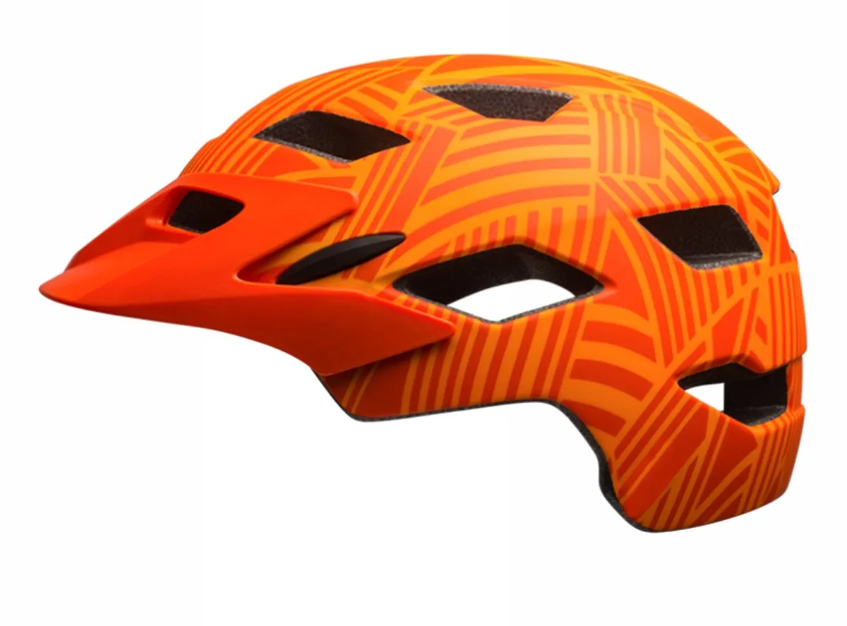 Bell Sidetrack Youth Helmet - Matt Tangerine