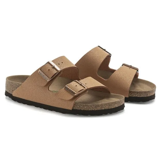 Birkenstock Unisex Arizona Earthy Pecan Veg Birkibuc Sandals