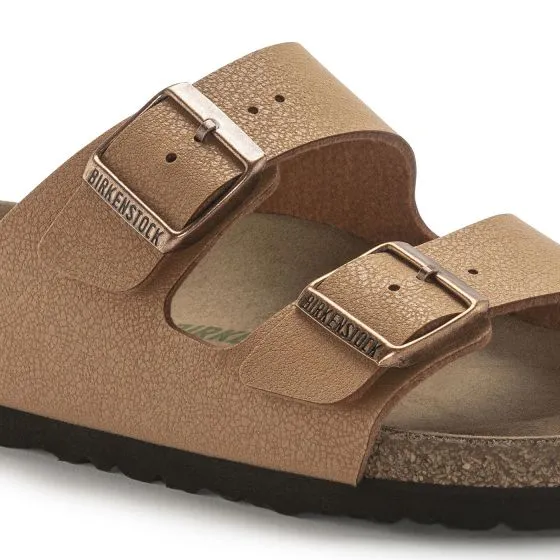 Birkenstock Unisex Arizona Earthy Pecan Veg Birkibuc Sandals