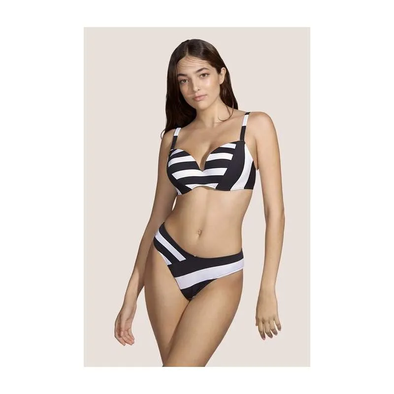 black and white Padded bikini- Unas1- Sarda Sale- black and white Bikini-  Hannover