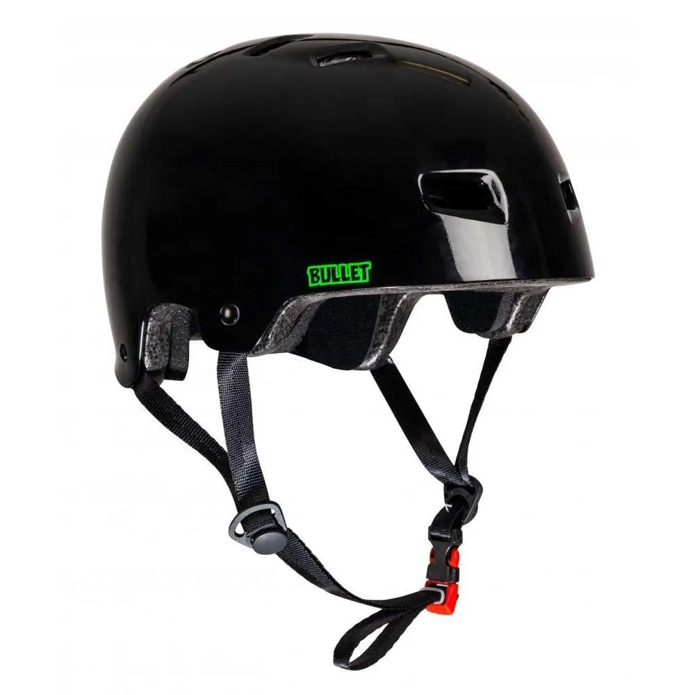 Bullet x Slime Balls Helmet Slime Logo 54-57cm Black S/M ADULT