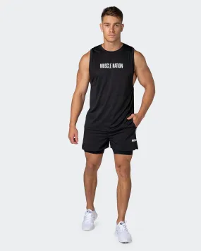 Burly Training Tank - Black