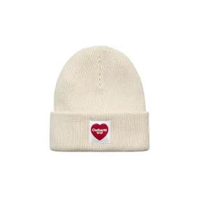 Carhartt WIP HEART BEANIE, Natural 