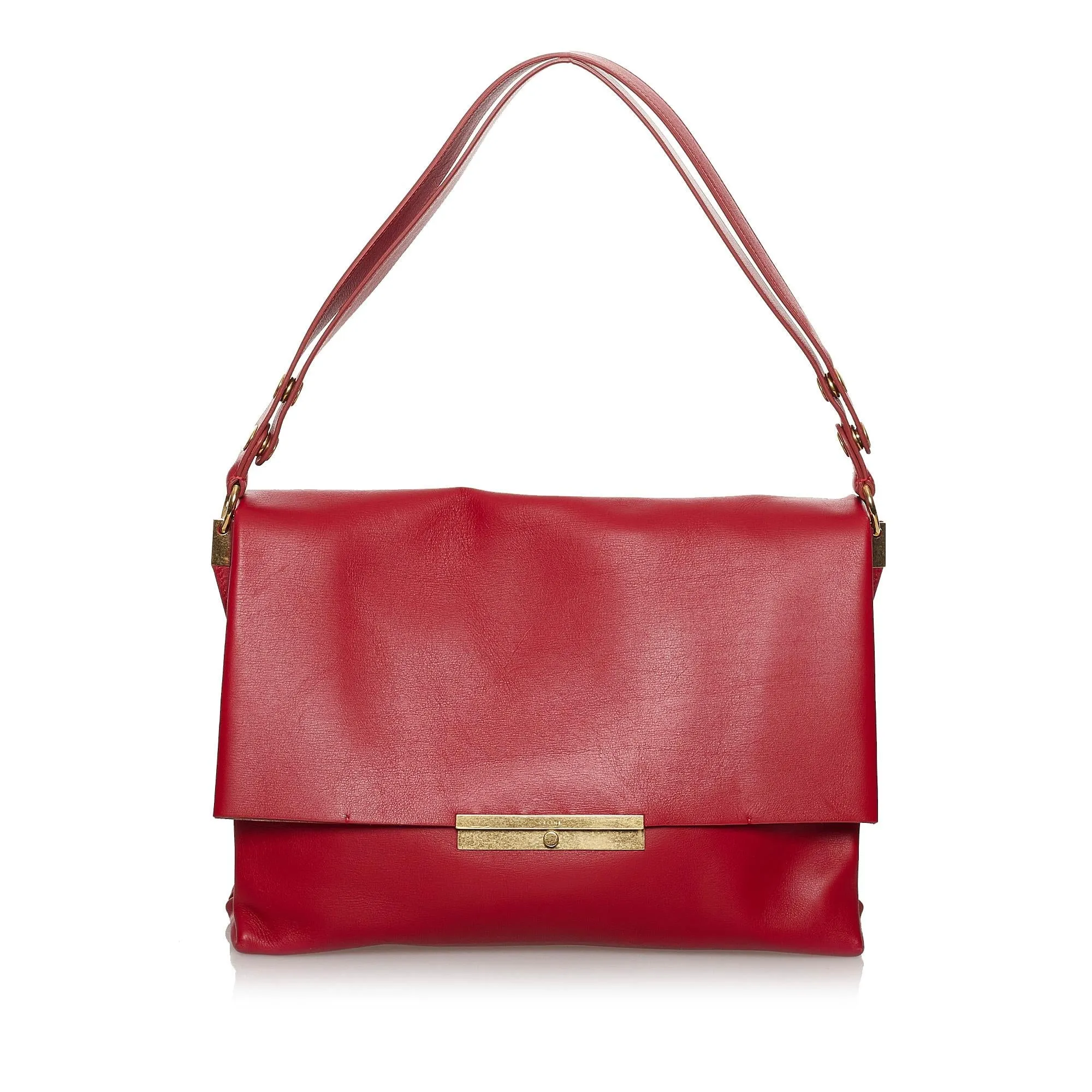 Celine Blade Leather Shoulder Bag (SHG-30341)