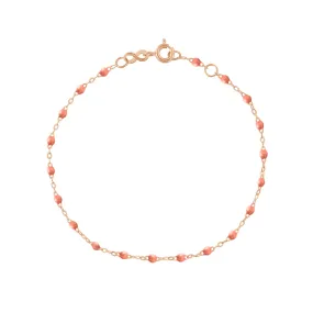 Classic Gigi Saumon bracelet, Rose Gold, 7.5