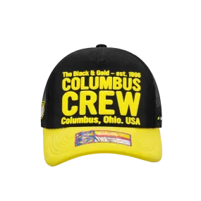 Columbus Crew Club Gold Trucker Hat