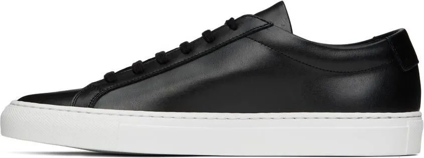 Common Projects Black Achilles Low Sneakers