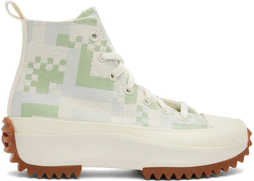 Converse Green & Blue Run Star Hike Sneakers