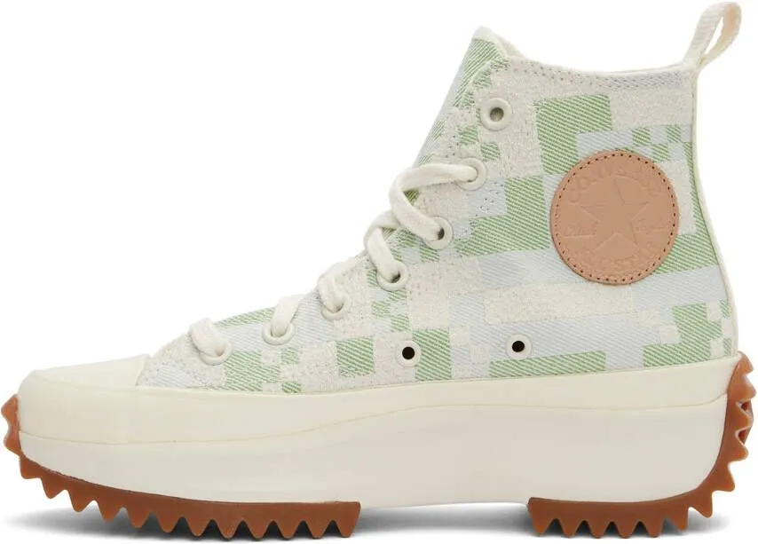 Converse Green & Blue Run Star Hike Sneakers