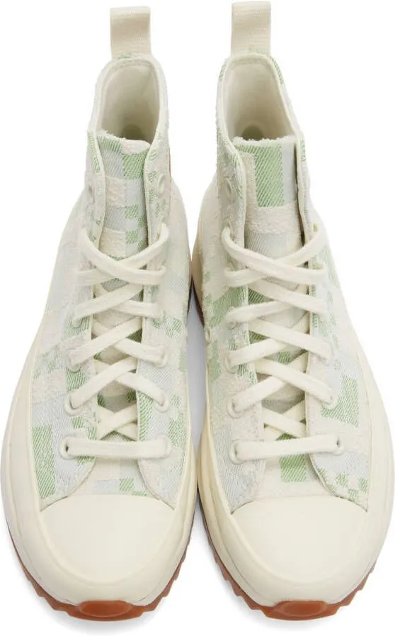 Converse Green & Blue Run Star Hike Sneakers