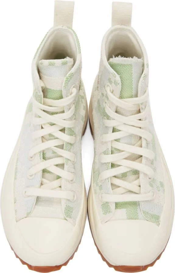 Converse Green & Blue Run Star Hike Sneakers