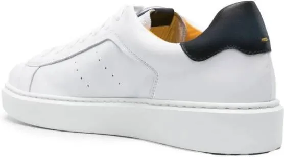 Doucal's leather flatform sneakers White