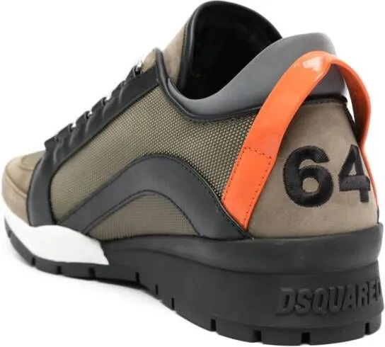 DSQUARED2 Legendary panelled sneakers Green