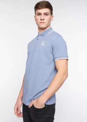 Duck & Cover Blue Sameer Polo