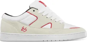 Es SOPHISTO Skateboard Shoe White w/ Red FREE SHIPPING!