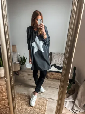 Everyday Star Sweat Tunic