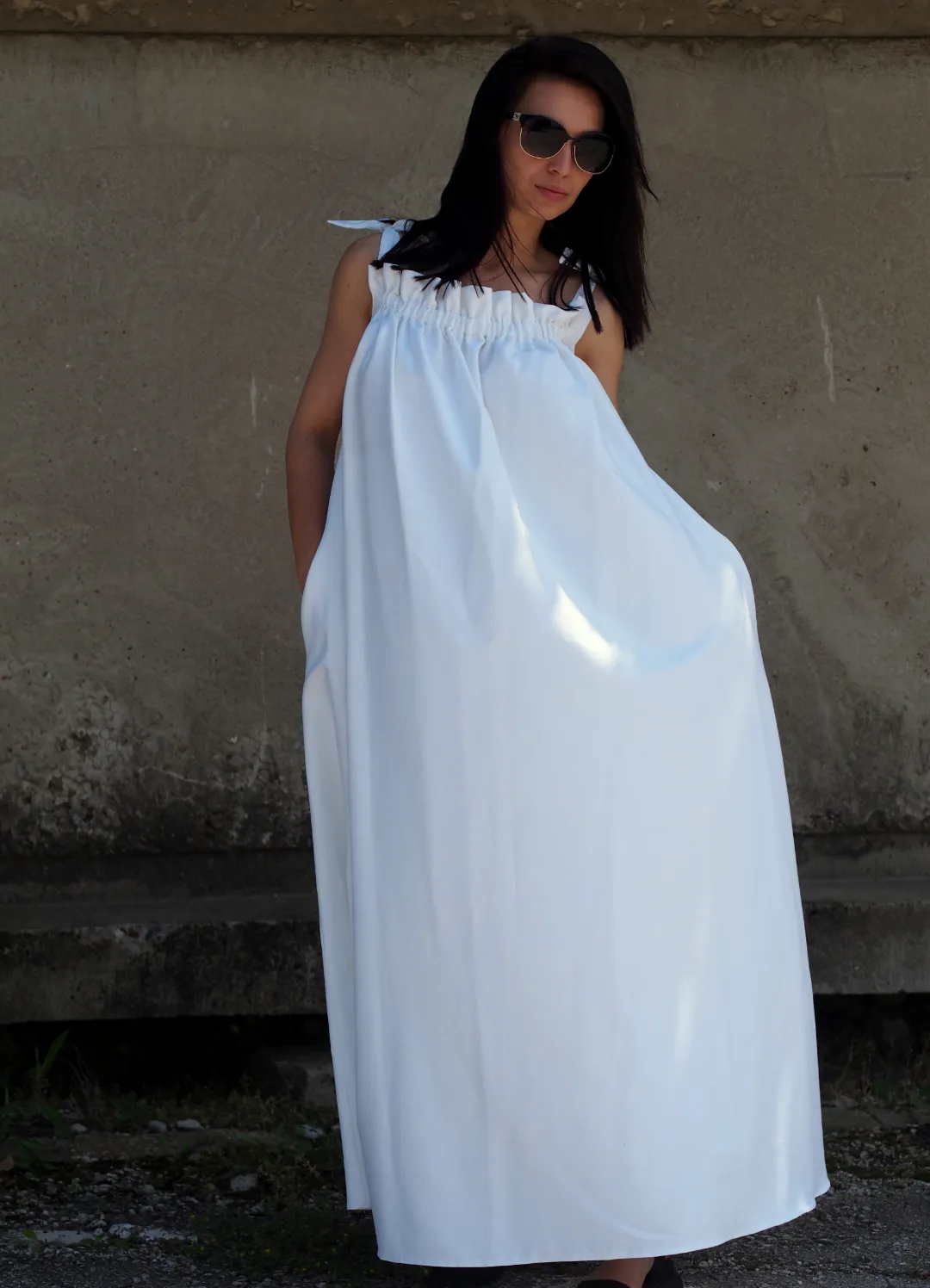 Extravagant Long maxi dress/Summer maxi dress