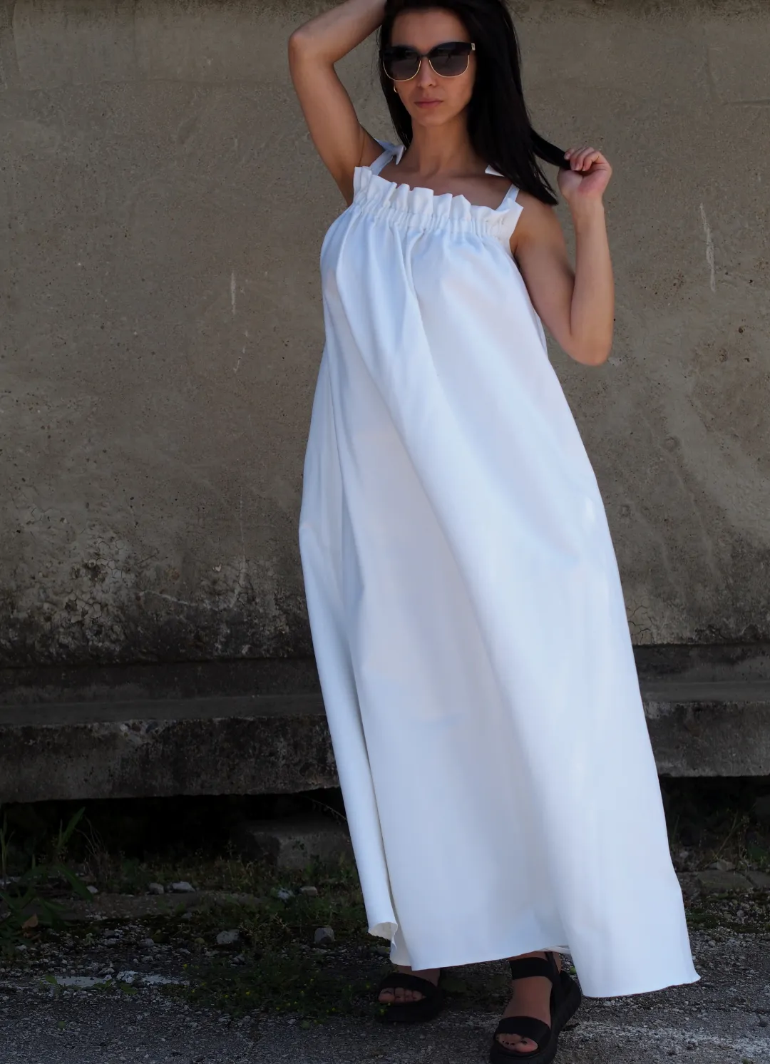 Extravagant Long maxi dress/Summer maxi dress