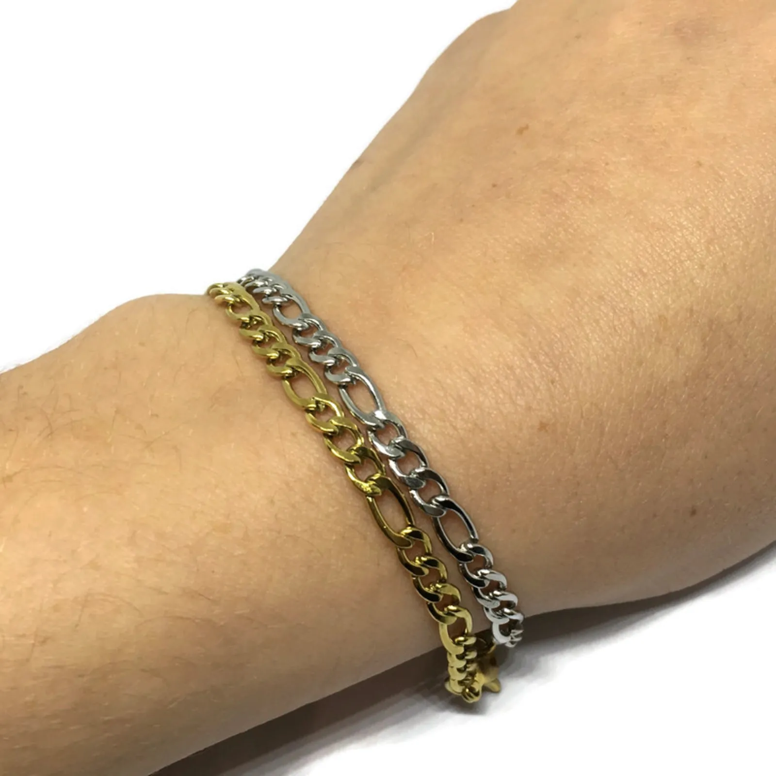 Gifts From The Crypt - Figaro Chain Link Bracelet