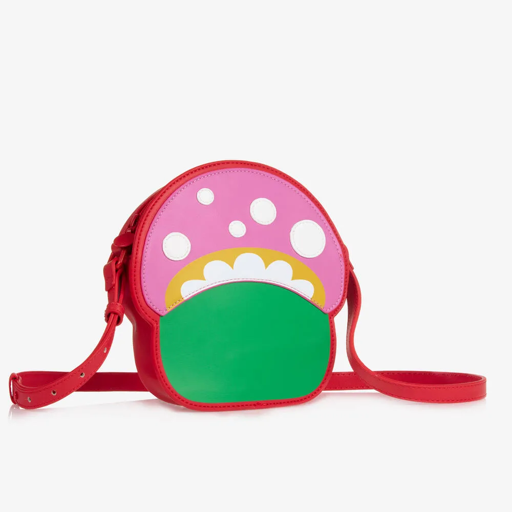 Girls Red Mushroom Bag (19cm)