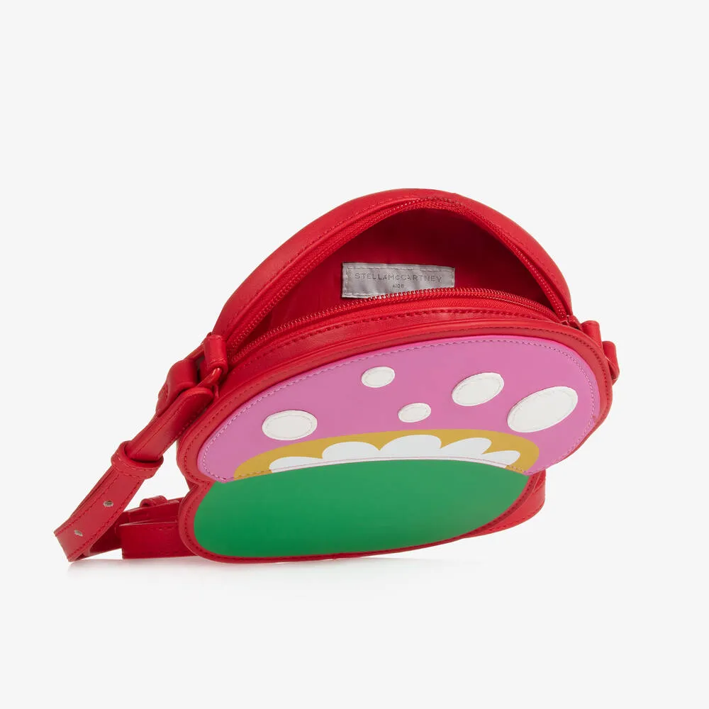 Girls Red Mushroom Bag (19cm)