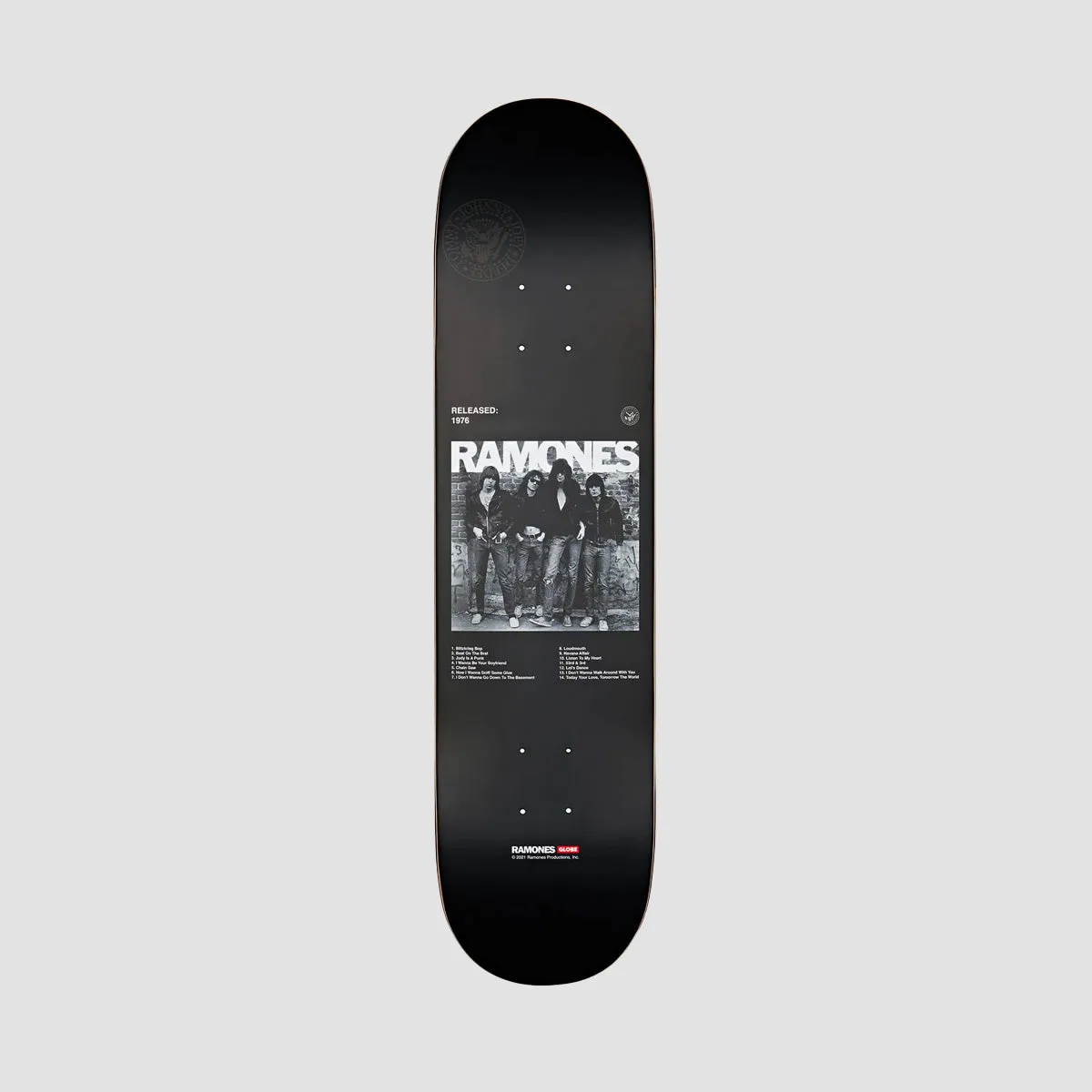 Globe G2 Ramones Skateboard Deck Ramones - 7.75"