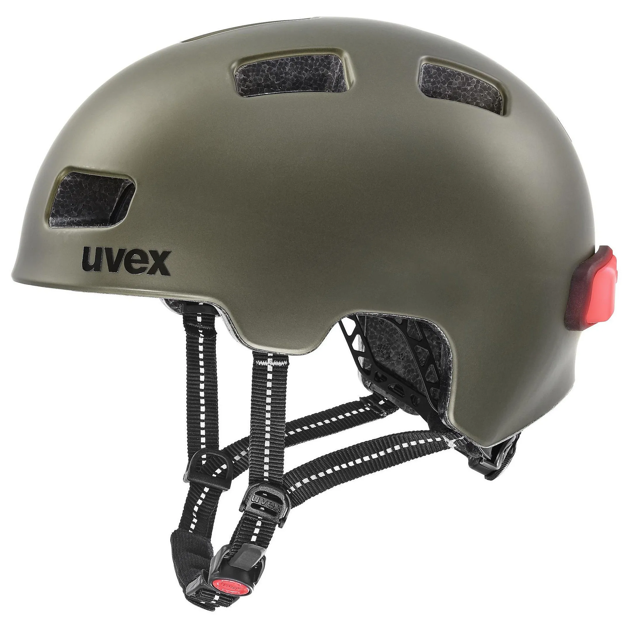 helmet Uvex City 4 - Green Smoke Mat