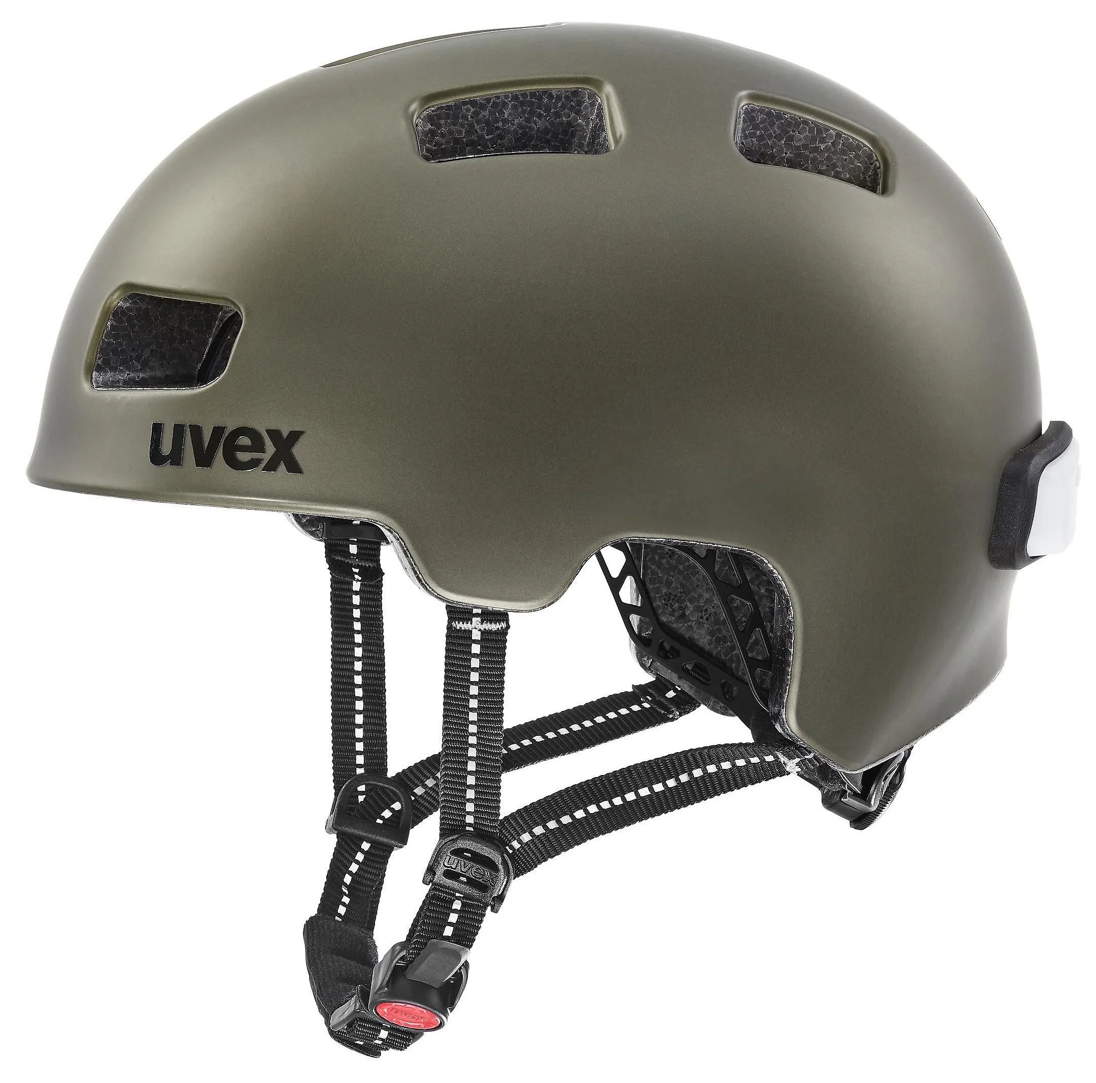 helmet Uvex City 4 - Green Smoke Mat