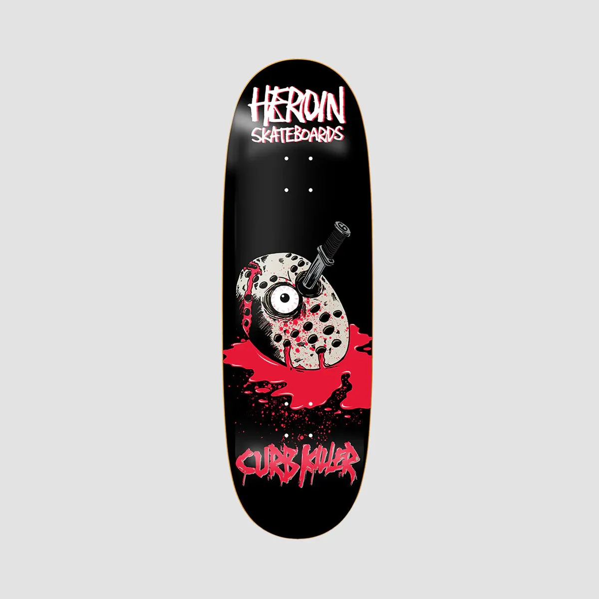 Heroin Curb Killer 6 Razor Edge Skateboard Deck - 10"