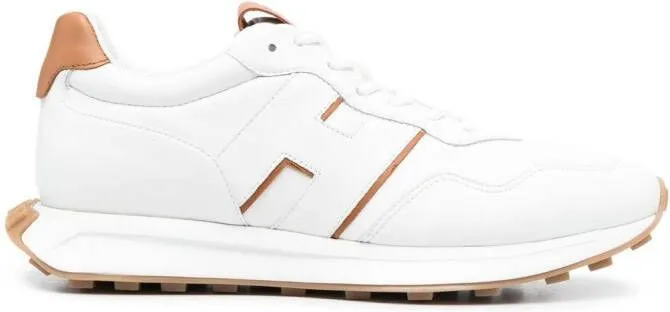 Hogan contrast-detailing sneakers White