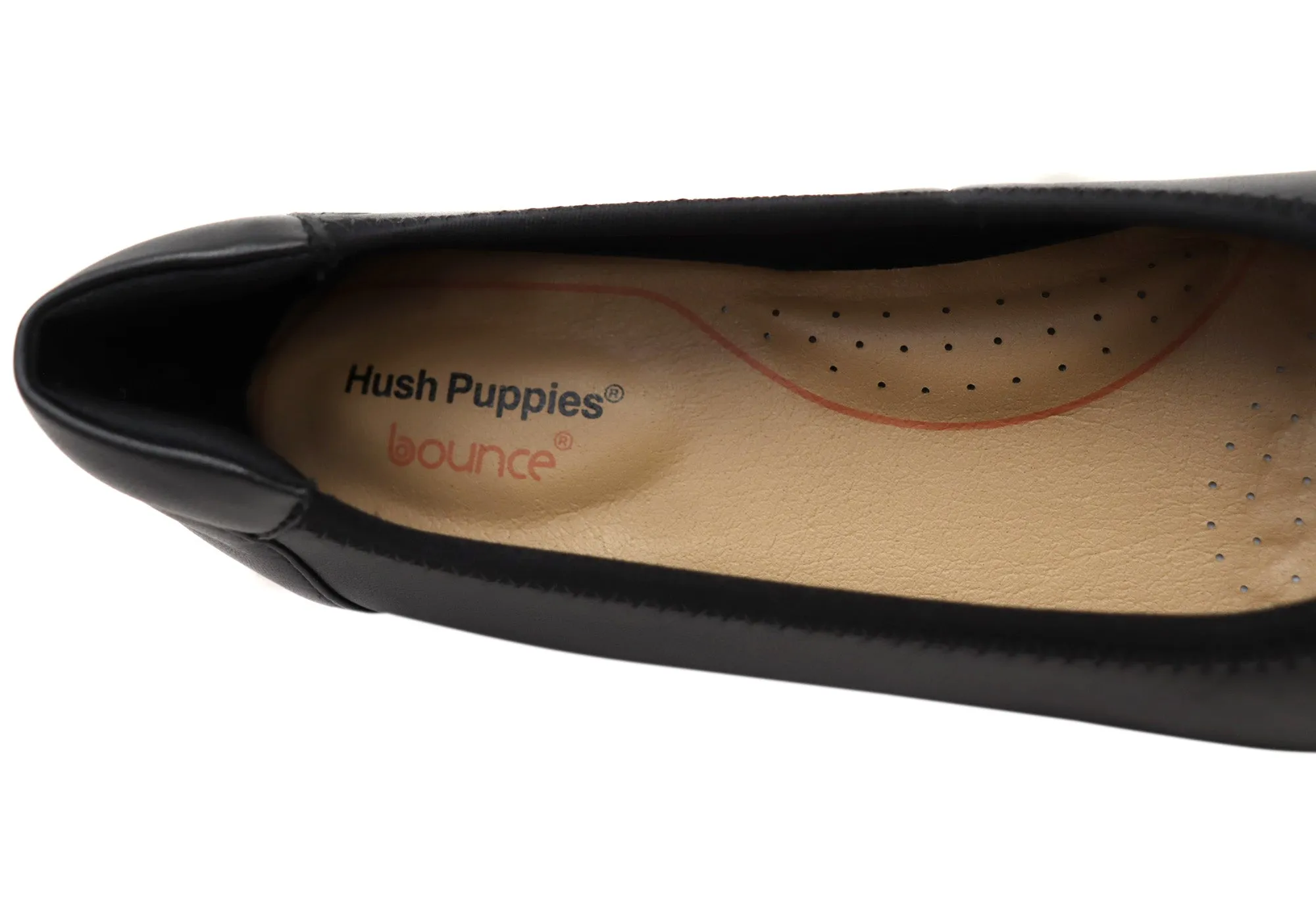 Hush Puppies Dawn Womens Leather Comfortable Shoes