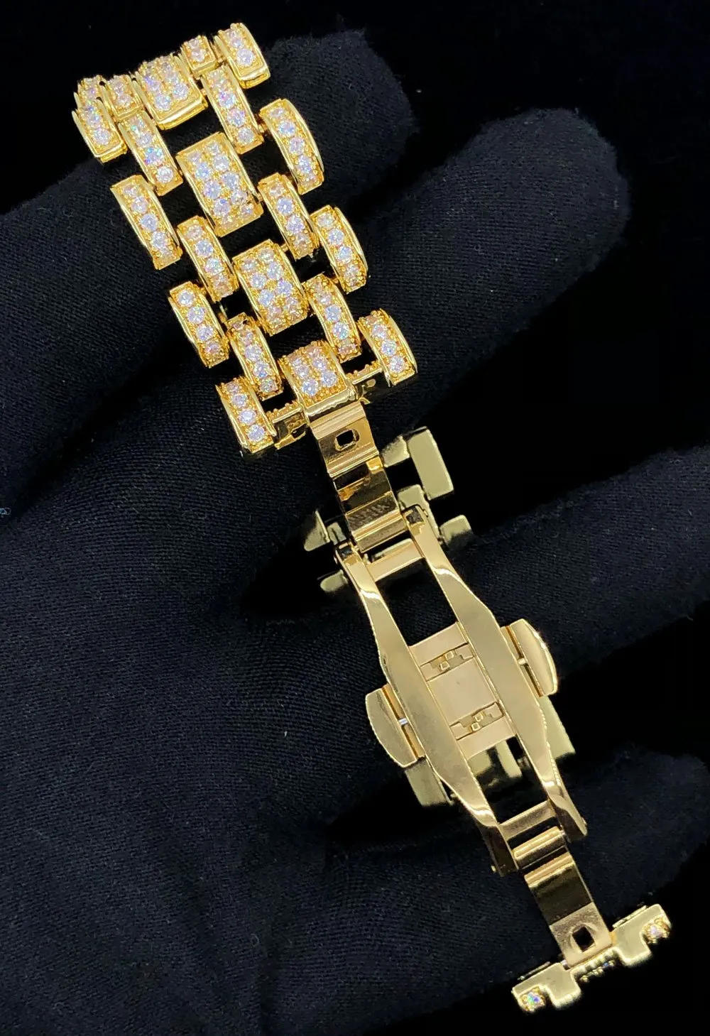 Jubilee CZ Iced Out Hip Hop Bling Bracelet